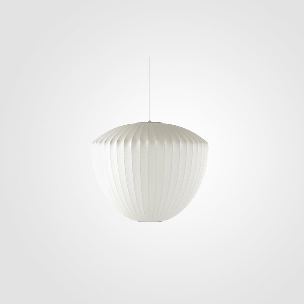 Renée Suspension Vintage, Métal/Tissu, Blanc, Bar