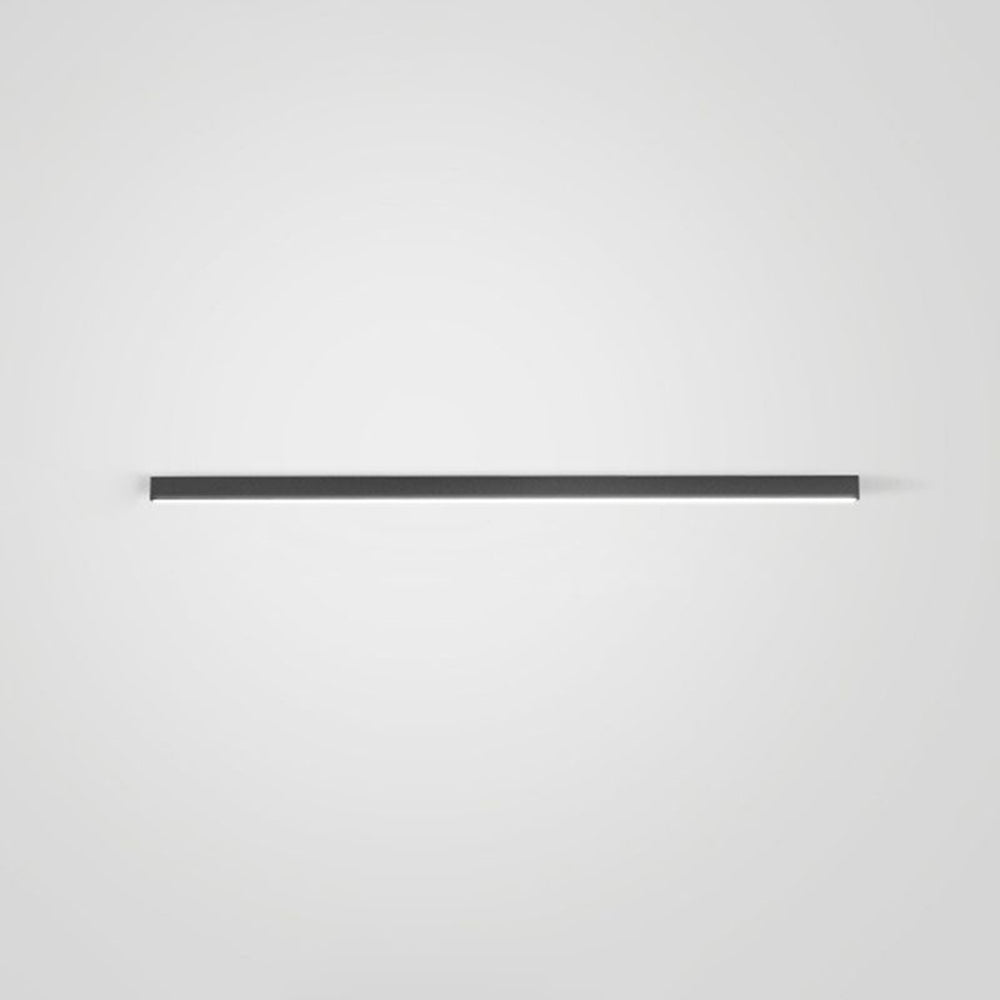 Edge Plafonnier Linéaire Moderne Métal Noir Salon