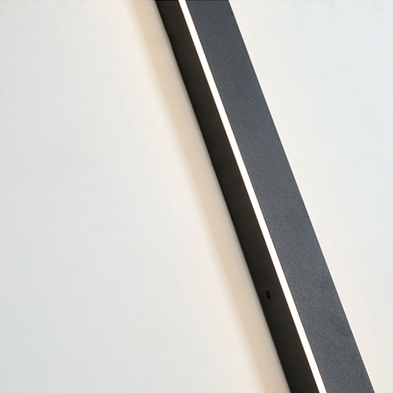 Edge Applique Murale Extérieur LED Étanche Minimaliste Métal Cour