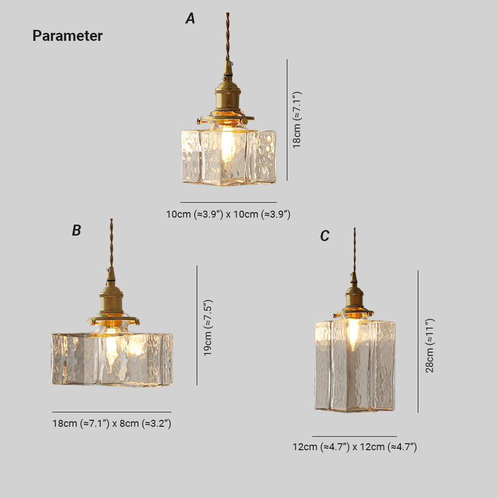 Alessio Vintage Luxury Glass Pendant Light Shades Dining Room Bedroom