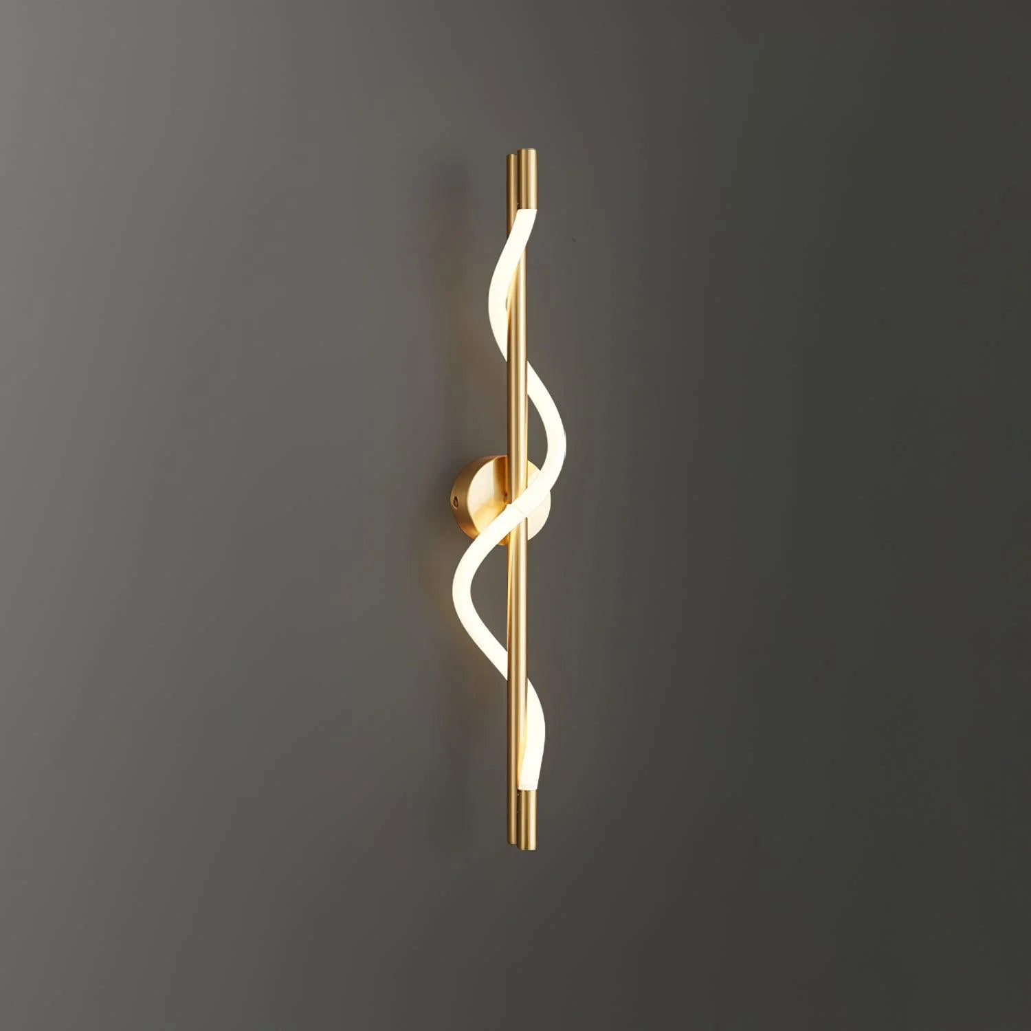 Valentina Modern Flexible Curve Metal Wall Light Living Room Bedroom