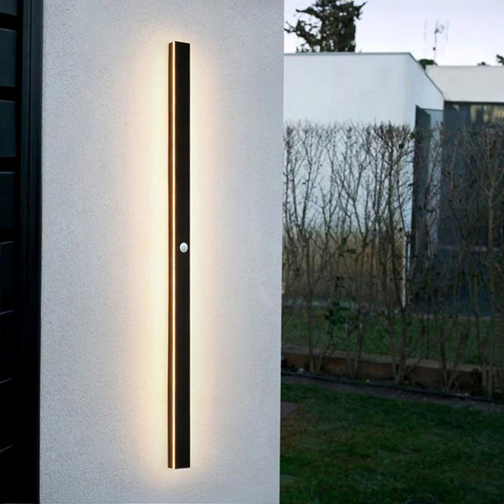Edge Applique Murale Extérieur LED Étanche Minimaliste Métal Cour