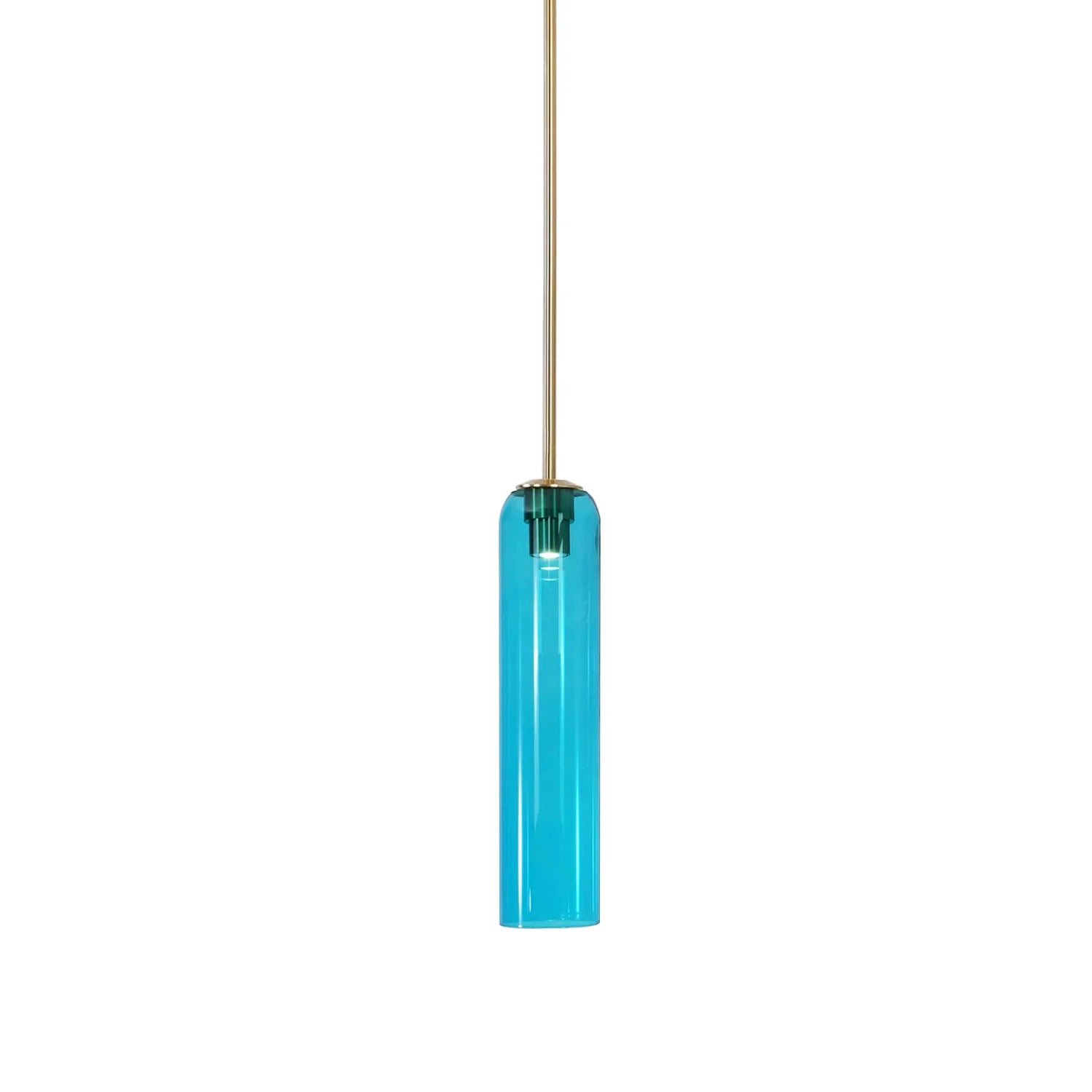 Hailie Minimalism Metal Glass Pendant Light Bedroom Living Room