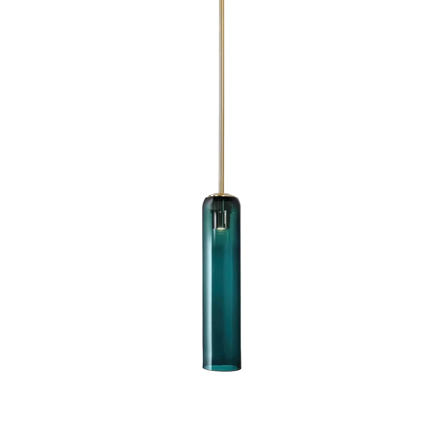 Hailie Minimalism Metal Glass Pendant Light Bedroom Living Room