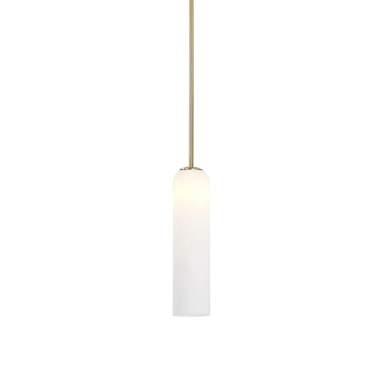 Hailie Minimalism Metal Glass Pendant Light Bedroom Living Room