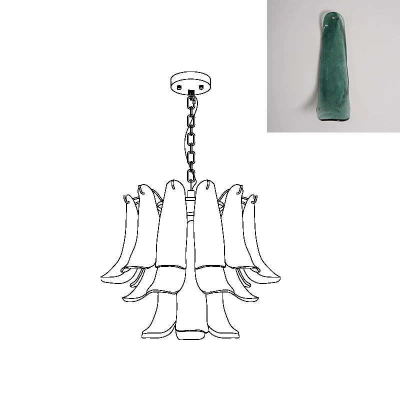 Marilyn Vintage Luxe Métal Verre Lustre Salon Salle à Manger Chambre