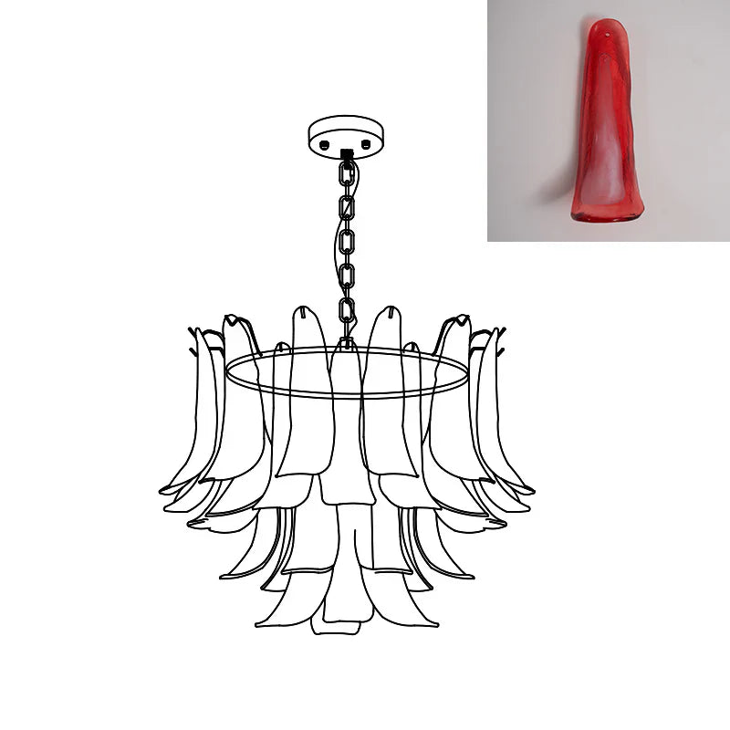 Marilyn Vintage Luxe Métal Verre Lustre Salon Salle à Manger Chambre