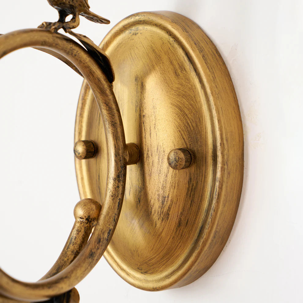 Alessio Vintage Palace Candle Wall Light Fixture Bedroom Hallway