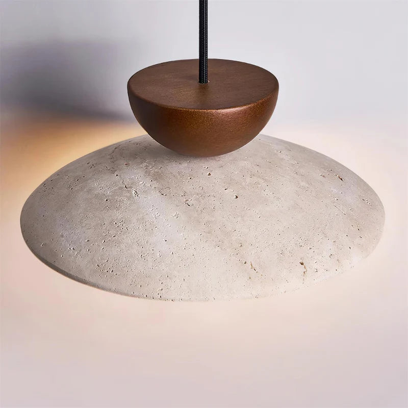 Ozawa Travertine Pendant Light - Contemporary Lighting
