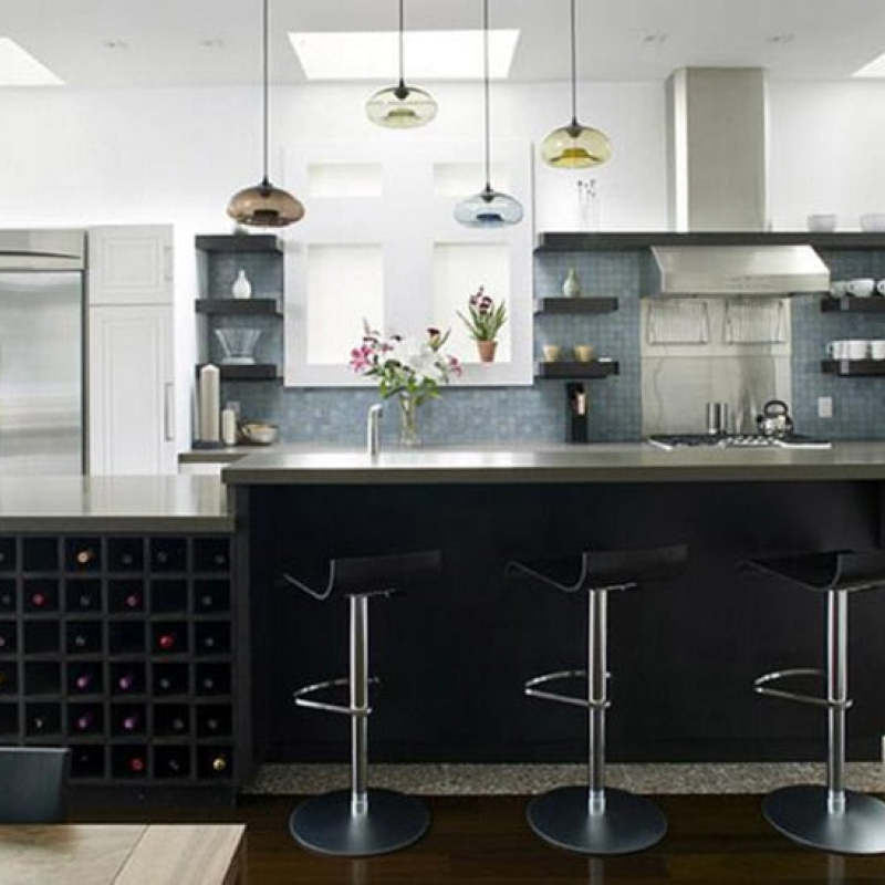 Hailie Lampes Suspendues en Verre Modernes Nordiques Chambre à Coucher