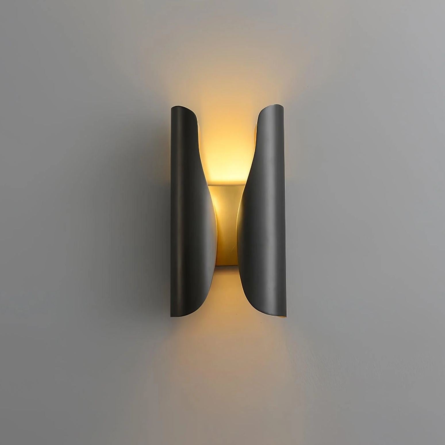 Orr Industrial Brass Metal Wall Lamp Dining Room Bedroom Living Room