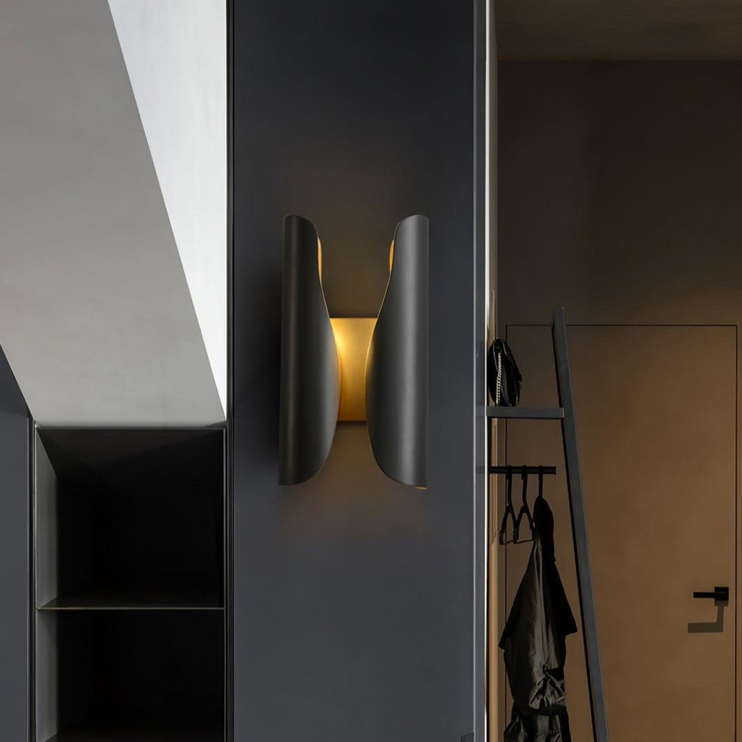 Orr Industriel Laiton Métal Applique Murale Salle à Manger Chambre à Coucher Salon