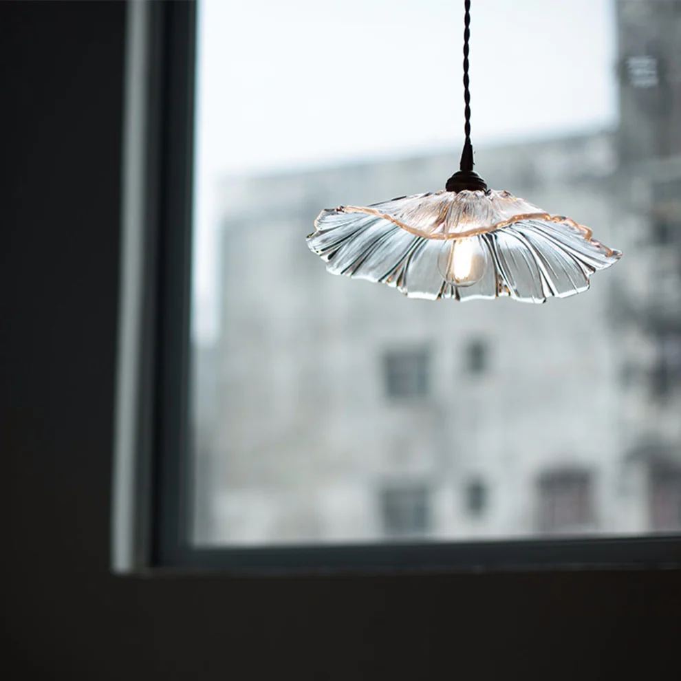 Carins Moderne Fleur Verre Suspendu Suspension Salle à Manger