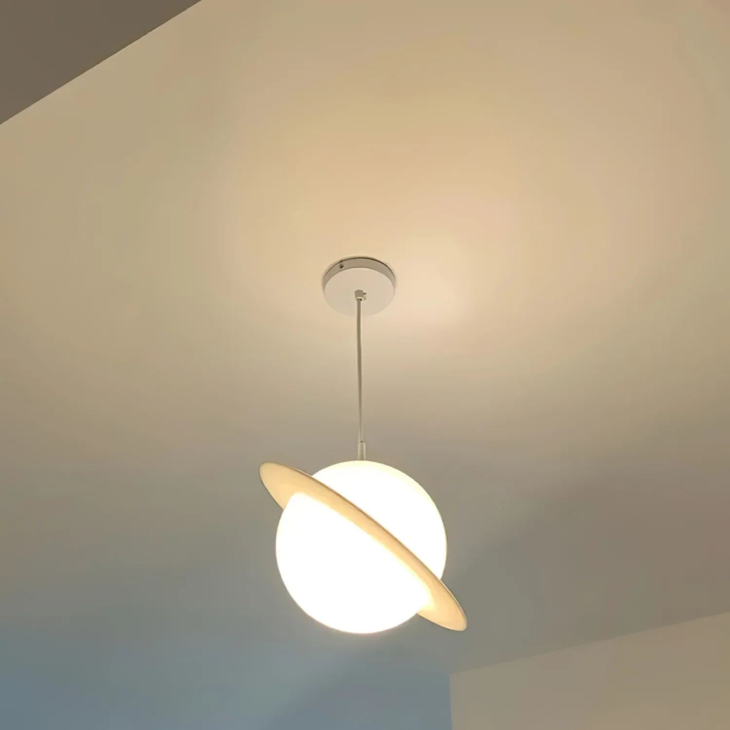 Hailie Moderne Jupiter Rond Suspension Abat-Jours Chambre