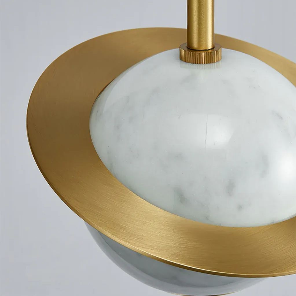 Valentina Moderne Sphère Marbre Suspension Chambre Salle à Manger