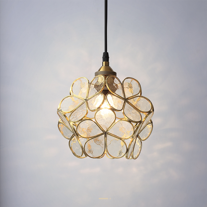 Pendant Light Glass Floral - TREXON | Modern Elegance