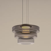 Pendant Light Smoke Grey Glass - TORSUS | Elegant Design