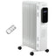 Oil Filled Radiator - 9 Fin, White | Effortless Home Heating