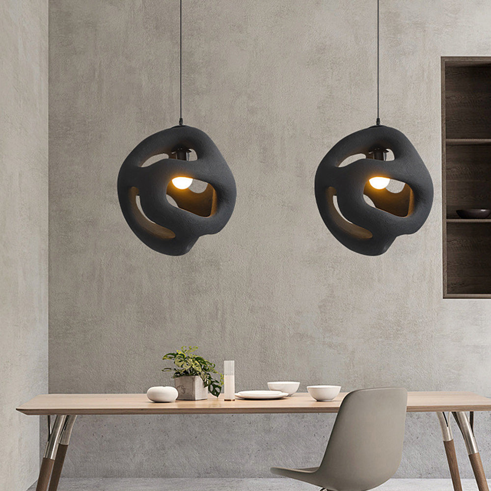 Pendant Light White Minimalist - RUBIXA | Serenity