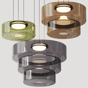Pendant Light Smoke Grey Glass - TORSUS | Elegant Design