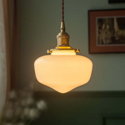 Pendant Light Brass Glass - STASIS | Elegant Glow