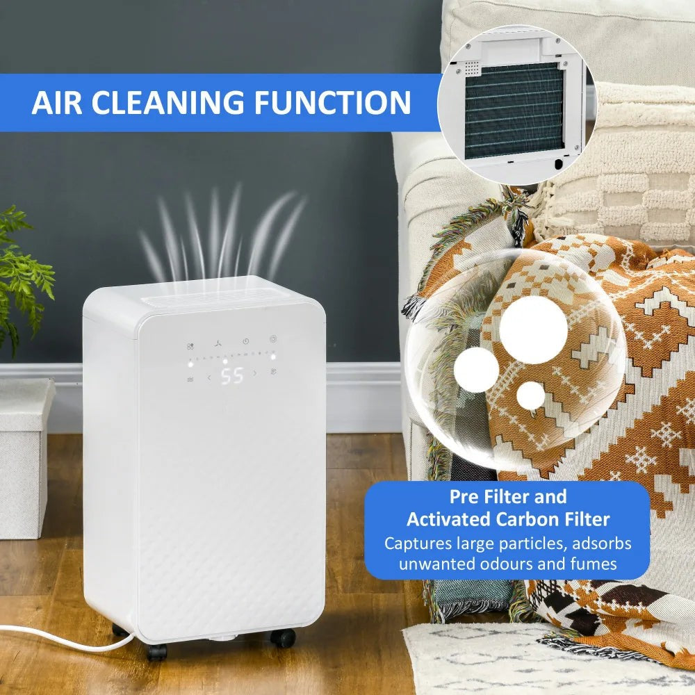 Dehumidifier – 10L/Day, 24H Timer| Purifies Air & Protects Home - Image 5