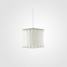 Renée Suspension Vintage, Métal/Tissu, Blanc, Bar