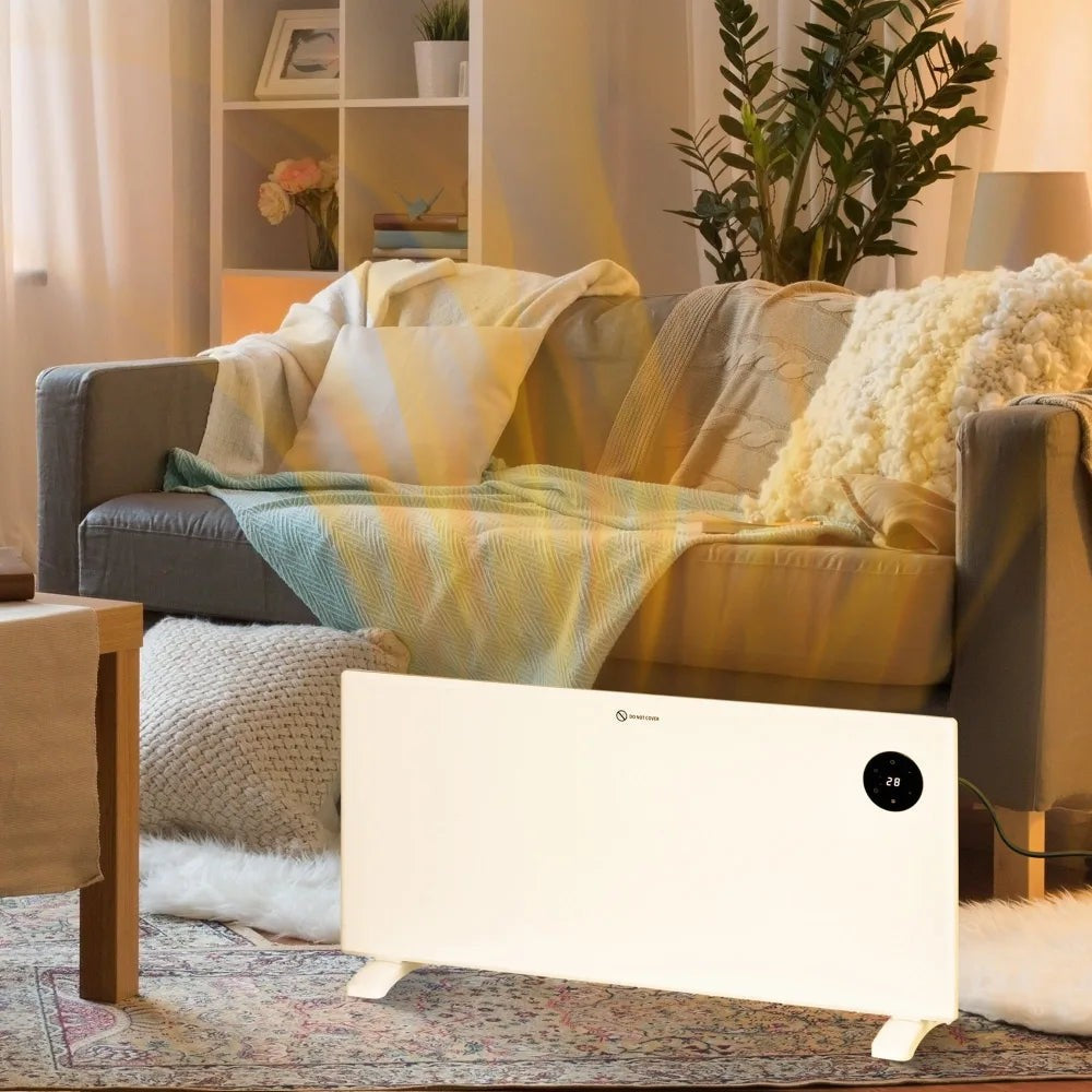 Space Heater – 2000W, White | Quick Heating & Timer - Image 5