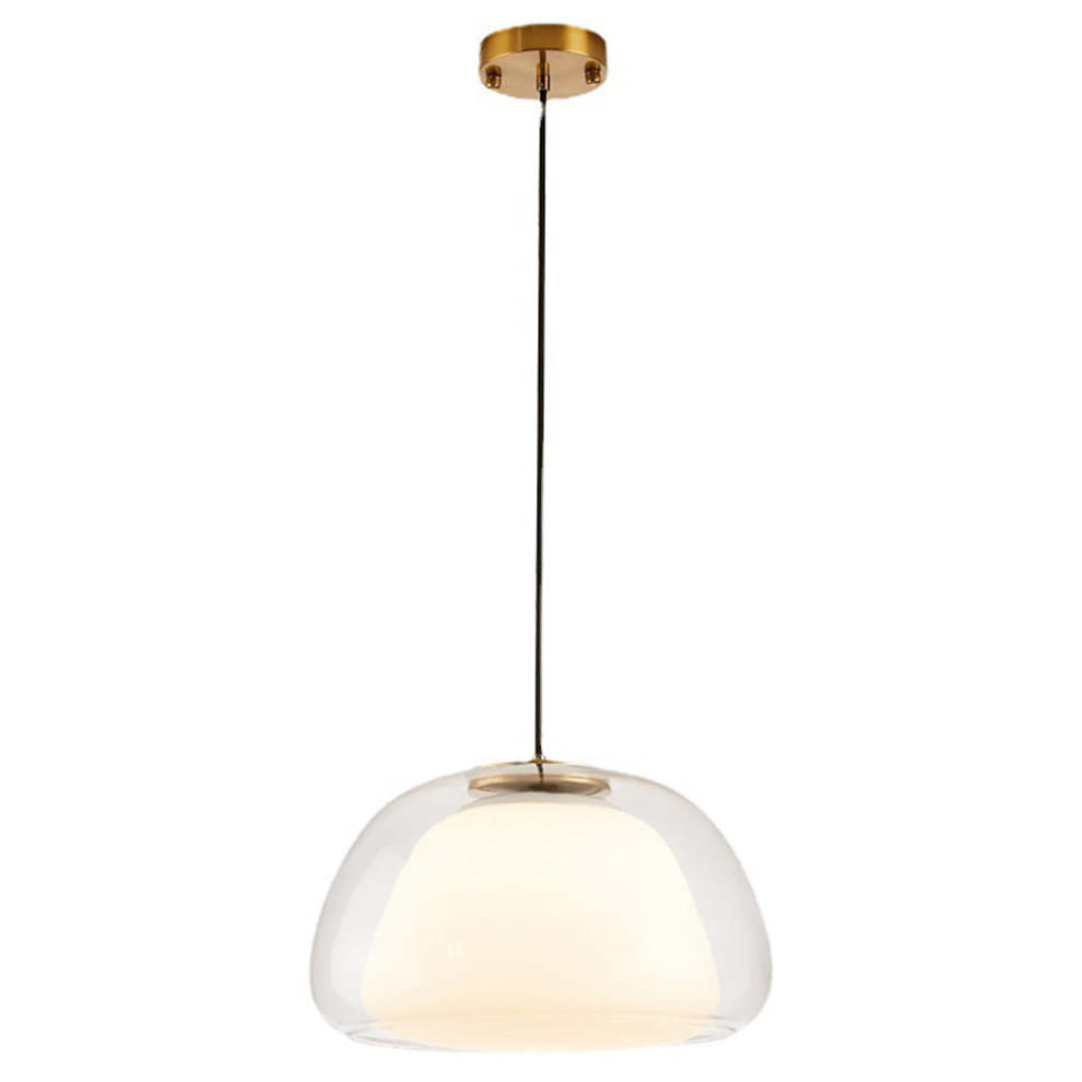 Pendant Light Milk Glass - TURBAN | Elegant Lighting