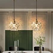 Pendant Light Glass Floral - TREXON | Modern Elegance