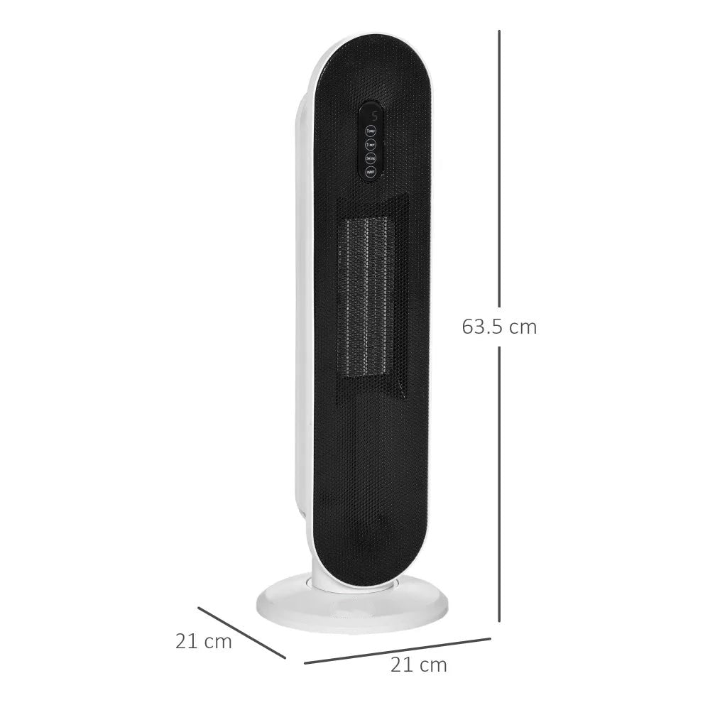 Ceramic Heater – 2 Heat Modes, 45° Oscillation | Cozy Home Comfort - Image 5