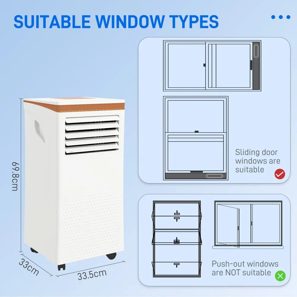 Portable Air Conditioner – 10000 BTU, 4-in-1 | Cools & Dehumidifies Rooms - Image 5
