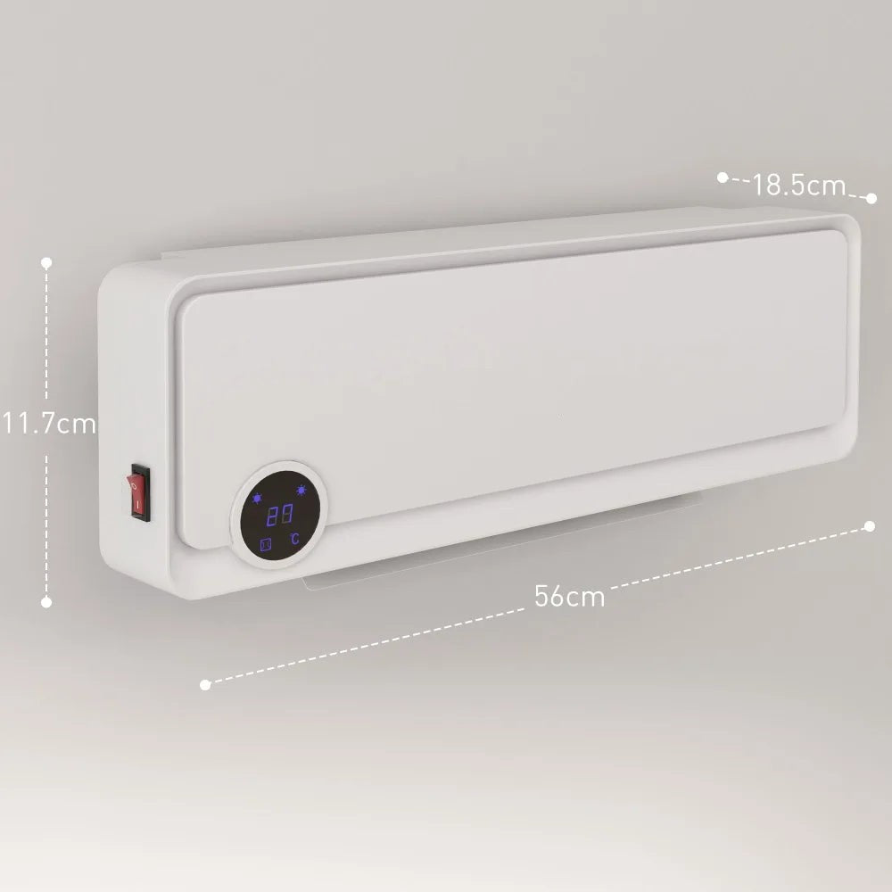 Electric Heater - 1000W/2000W, White | Cozy Indoor Warmth - Image 5
