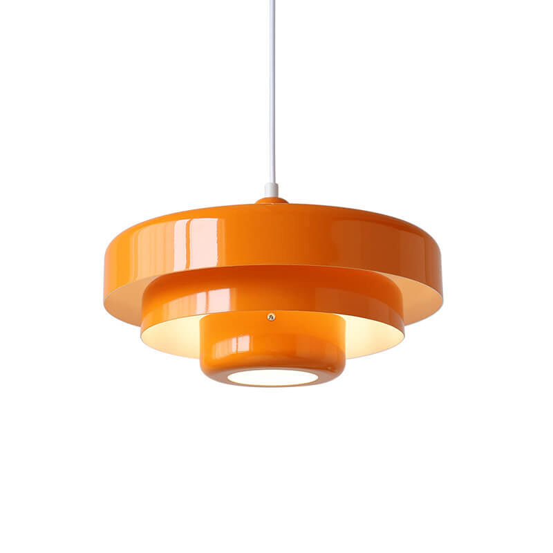 Pendant Light Metal Orange - RYKERX | Vintage Charm