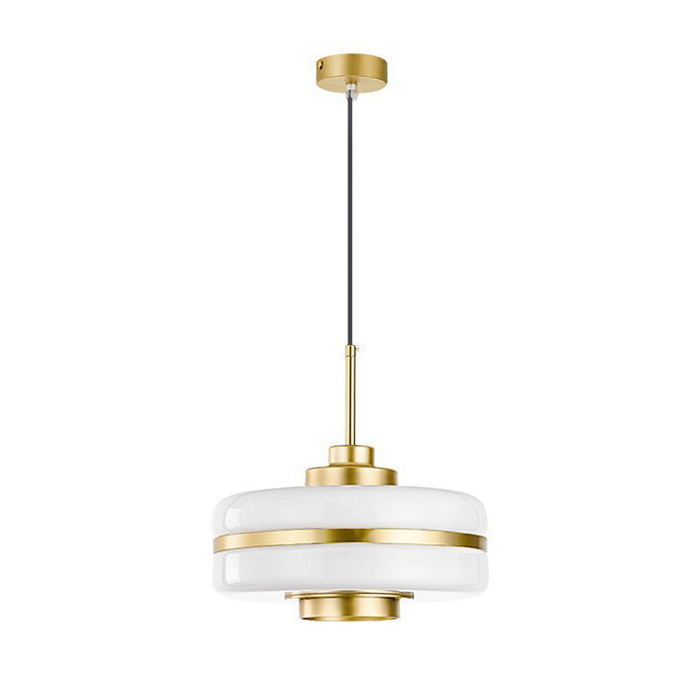 Pendant Light Glass Metal - SYRMAX | Warm Ambiance