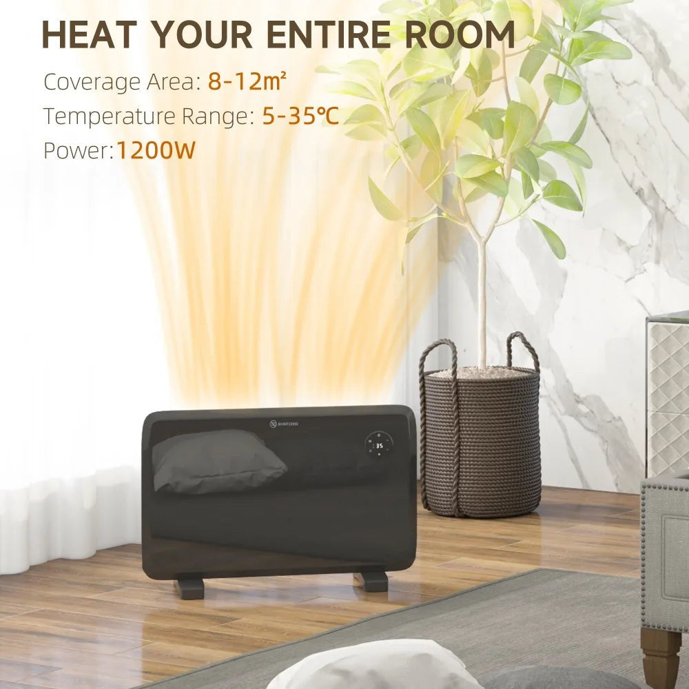 Electric Heater – 1200W Aluminium | Personal Warmth Control - Image 5