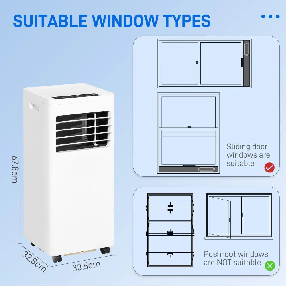 Portable Air Conditioner – 7000 BTU, 3-in-1 | Cools & Dehumidifies 26m² - Image 5