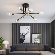 Ceiling Light LED Metal Glass - ATOMIX | Modern Style