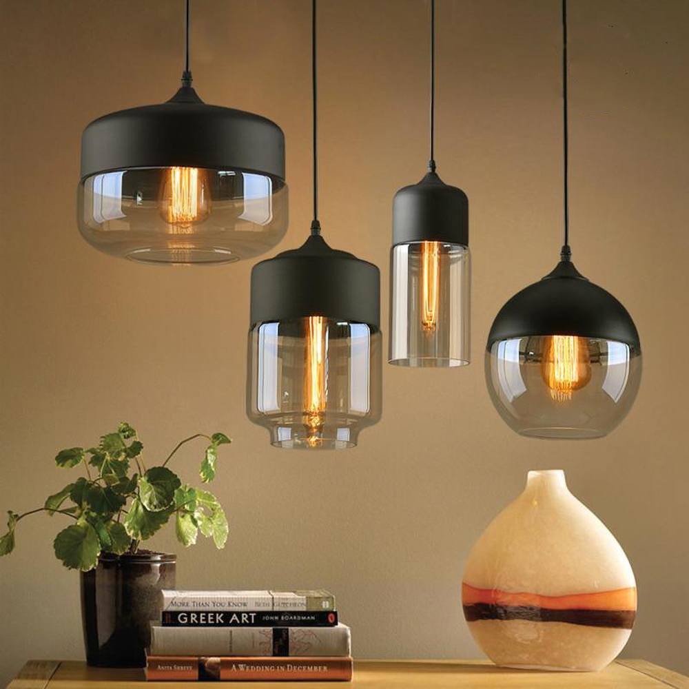 Pendant Light Hand-blown Glass, Adjustable - XENOSX | Sophisticated Style