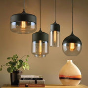 Pendant Light Hand-blown Glass, Adjustable - XENOSX | Sophisticated Style