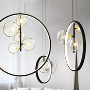 Pendant Light Nordic Glass Cage - TALONX | Stylish UK Lighting