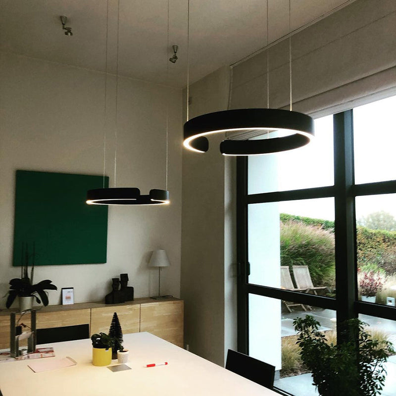 Pendant Light LED Black - VELOXA | Modern Elegance