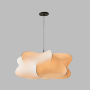 Pendant Light Silk & Iron - RONDEL | Serene Lighting