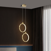 Pendant Light Gold Brass LED - IOVEXA | Luxe Lighting