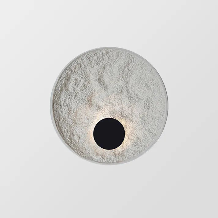Wall Light Moon Globe Resin - AMBARX | Serene Glow