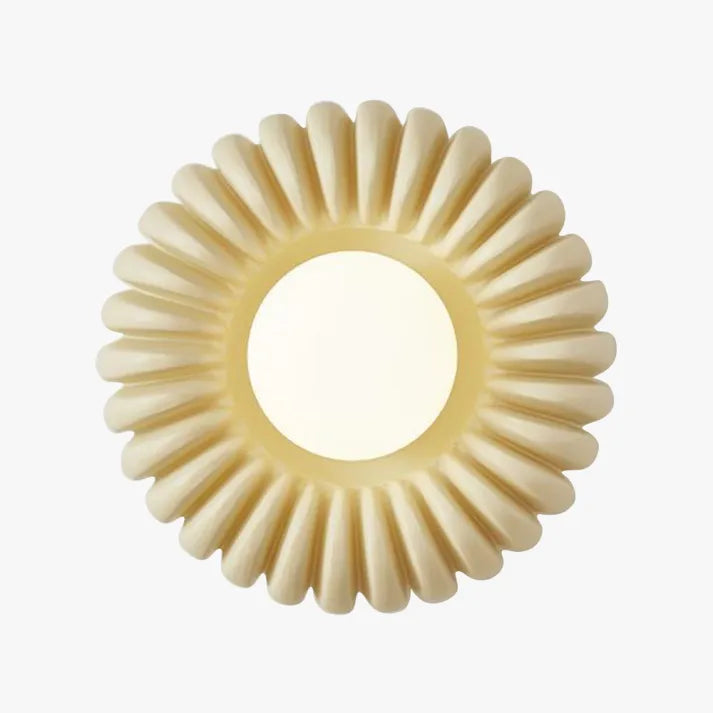 Wall Light Resin Beige - CRYSTAL | Serene Light
