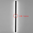 Edge Applique Murale Extérieur Moderne Étanche LED Métal Noir/Blanc