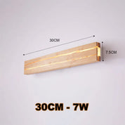 Wall Light Cracked Wood LED - AVATAR | Ambient Glow