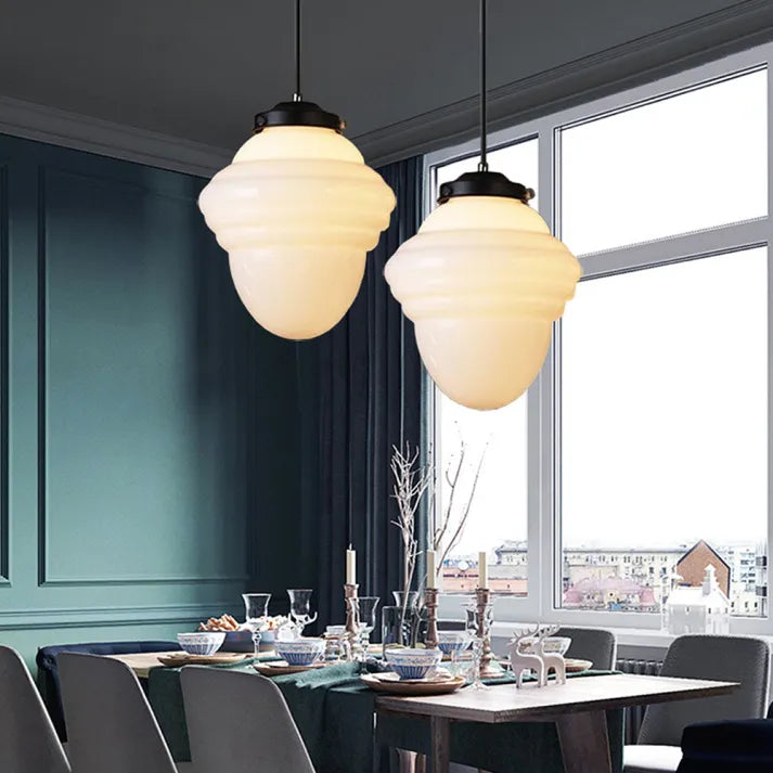 Pendant Light Geometric Glass - RYTHMIX | Vintage Charm