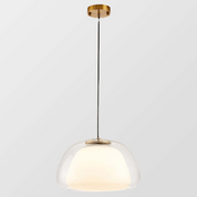 Pendant Light Milk Glass - TURBAN | Elegant Lighting